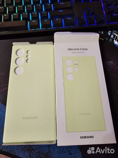 Оригинальный чехол Samsung S24 ultra silicone case