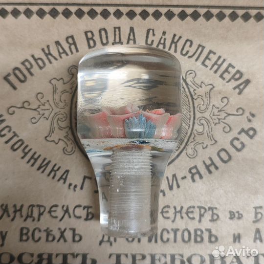 Ручка на кпп розочка