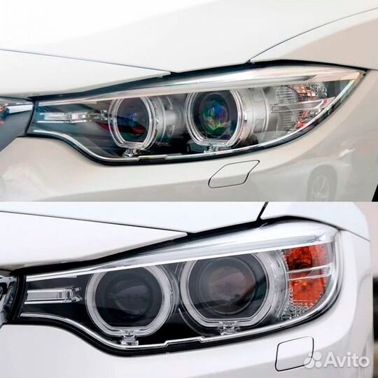 Стекло фары BMW 4 F32/F33/F36 (2013 - 2017 Г.В.)