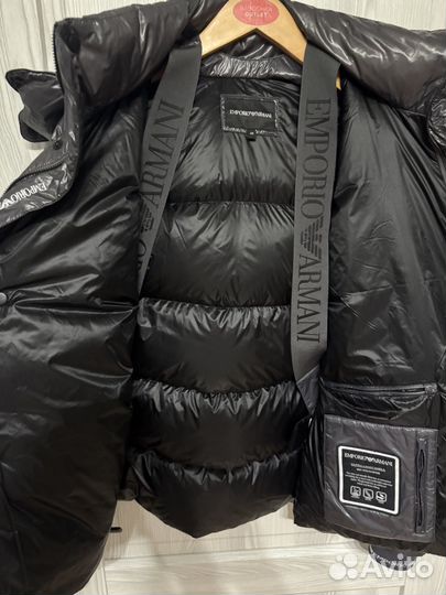 Пуховик armani