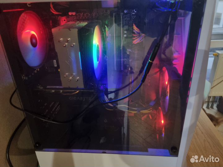 Игровой пк i3 10100f GTX1660