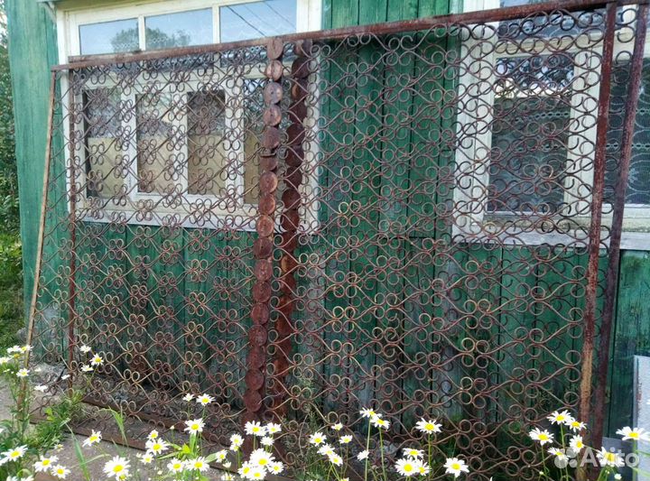 Ворота железные
