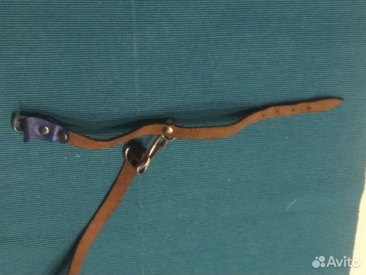 Кожаный поводок