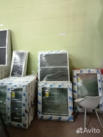 Окна готовые 900х900 мм