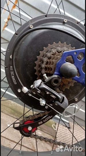 Электрофэтбайк полный привод электровелосипед