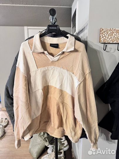 Свитшот D5OVE Beige-White Over Polo Оригинал