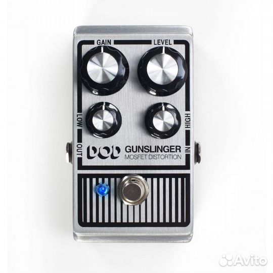 DOD Gunslinger гитарная педаль Mosfet OD