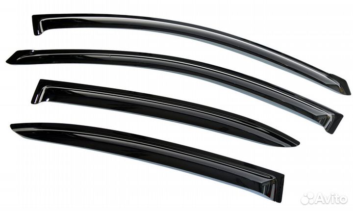 Дефлекторы окон на kia rio 4 поколения