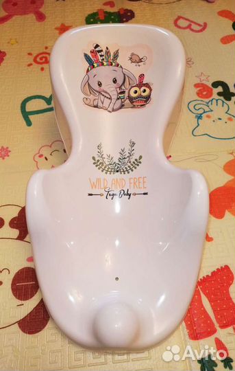 Ванночка для купания с горкой