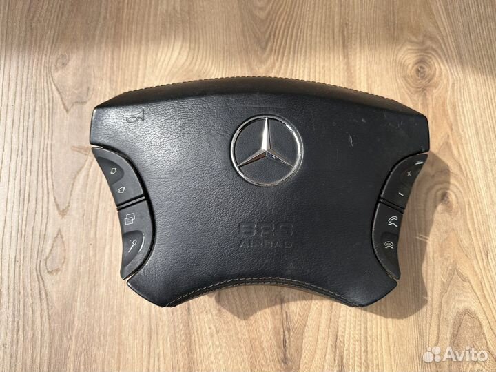 Подушка безопасности в коже w220