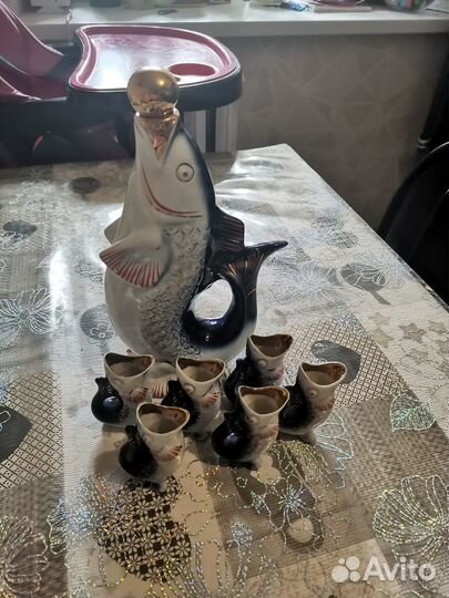 Набор сервиз Рыбки