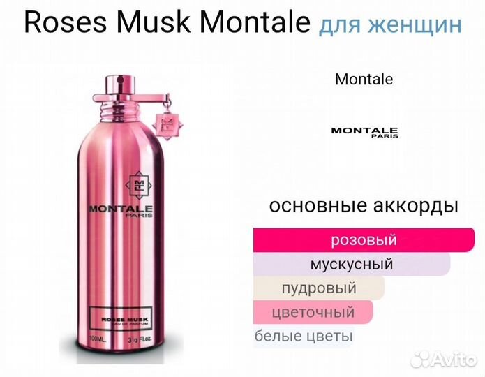 Montale Roses Musk тестер 66 мл