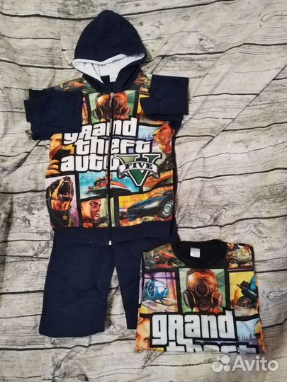 Комплект одежды для мальчика рост 130-150