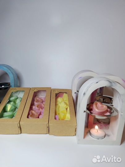 Аромалампа с ароматическим воском(мелтсы)