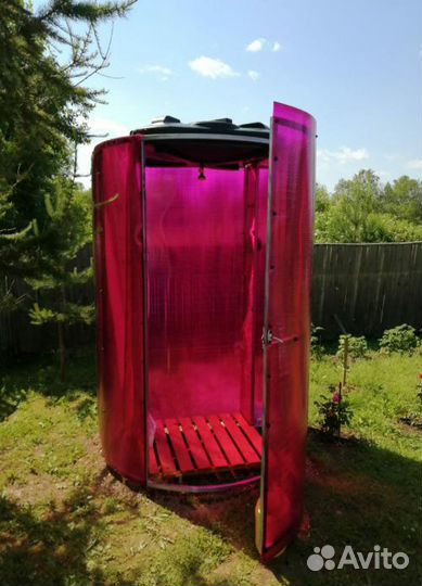 Душ под поликарбонат