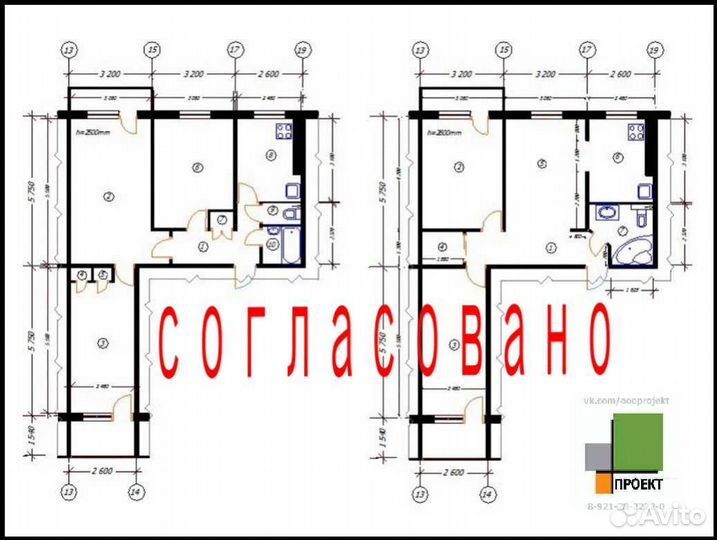 Перепланировка квартир согласование, лицензия