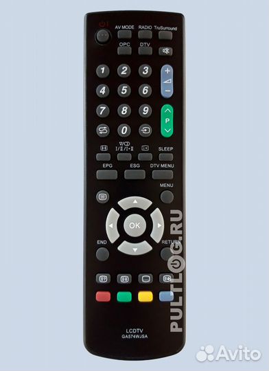 Пульты ду для телевизора Sharp