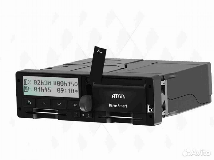 Тахограф атол Drive с скзи. С гарантией