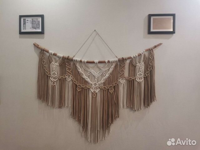 Настенное панно макраме