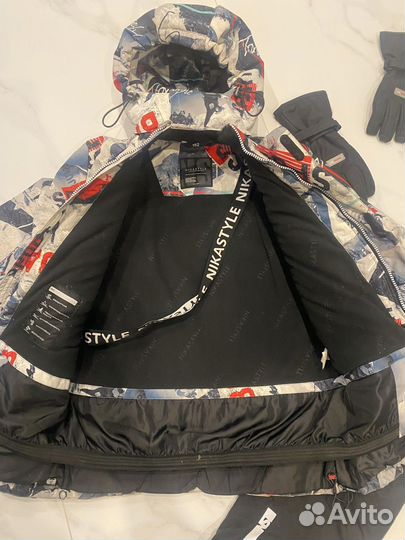 Зимний костюм для мальчика 152