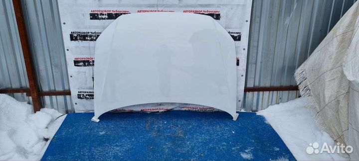 Капот VW Polo рестайлинг 2015-2020 белый