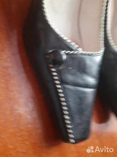 Туфли женские 38 размер натуральная кожа, классика