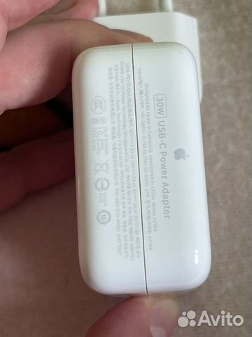 Apple 30w usb c power adapter