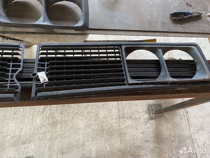 Решетка радиатора и бампер на ваз 2106 (пластик)