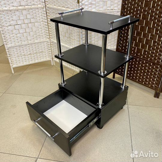 Тележка на колесах с ящиком лдсп