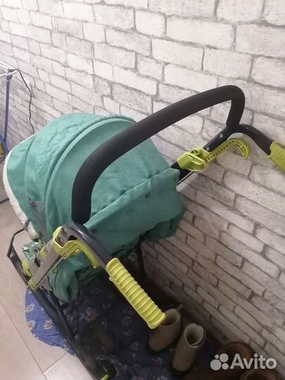 Детские санки коляска ника