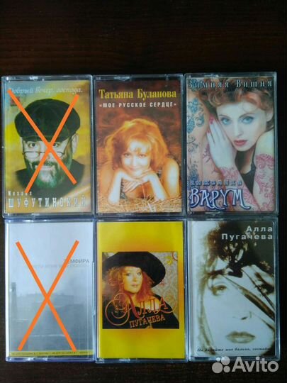 Кассеты лицензия записанные