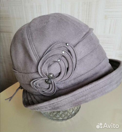 Шапка - Шляпа утепленная 54-56р