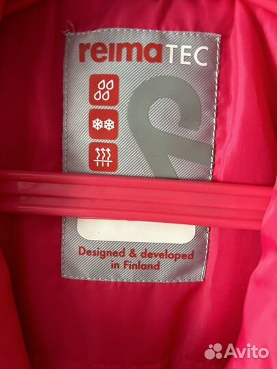 Зимний комбинезон для девочки 122 Reima