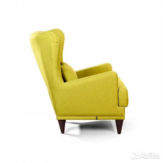 Кресло Juliet рогожка зеленый