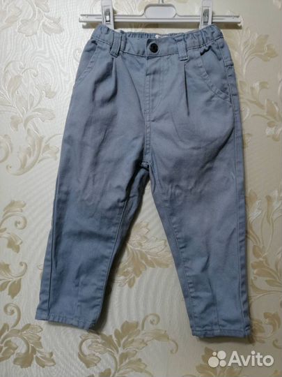 Джемпер и джинсовые брюки на мальчика рост 98 см