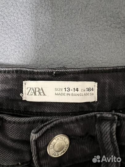 Джинсы Zara широкие для девочки 164