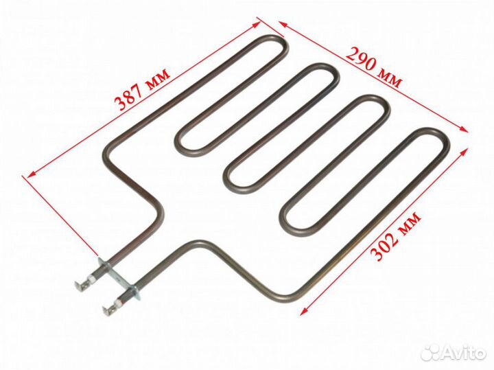Тэн для сауны 1500W 230V harvia
