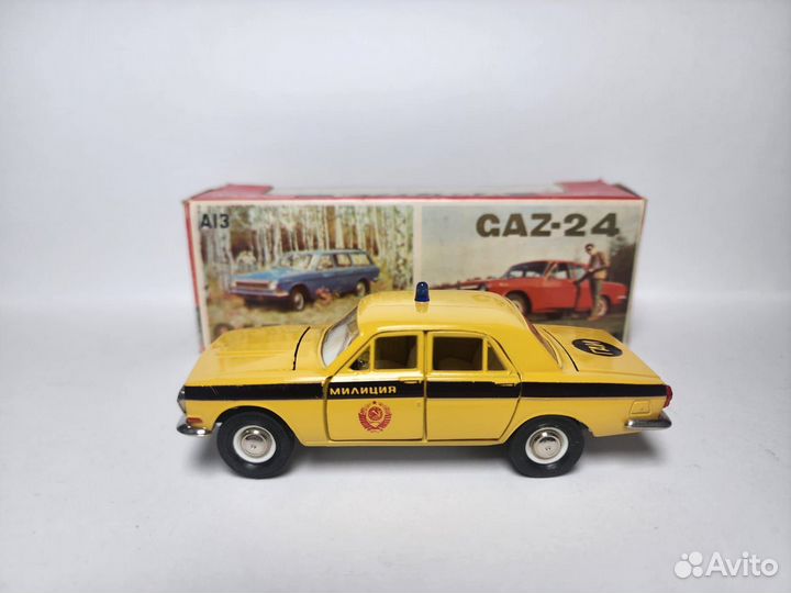 Газ 24 А26 Волга гаи СССР 1:43