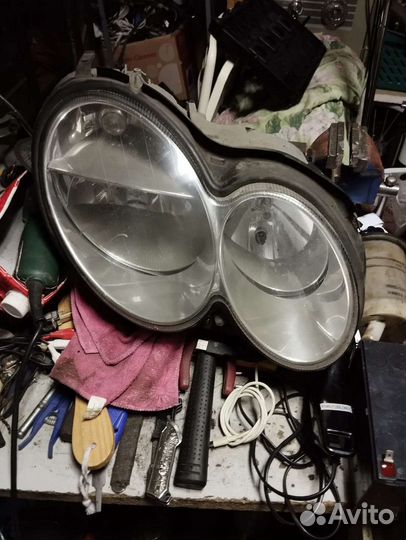 Фара правая на мерседес бенц