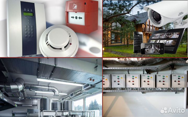 Пожарная сигнализация (монтаж/пнр) и сети связи