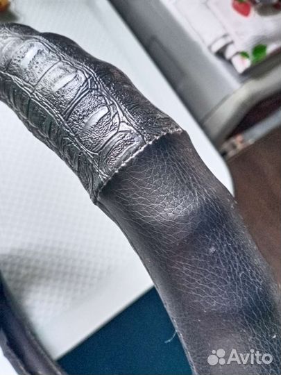 Кожаная оплетка на руль