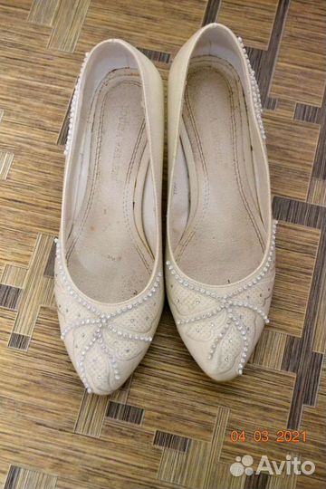 Туфли свадебные 36