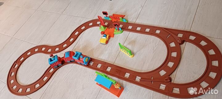 Elc железная дорога доп комплект рельс сабо