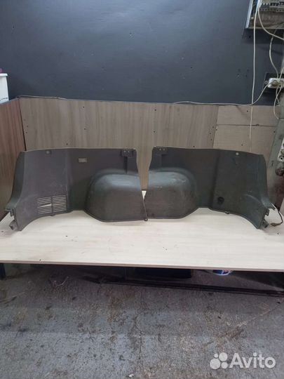 Обшивки багажника kia rio 1 универсал