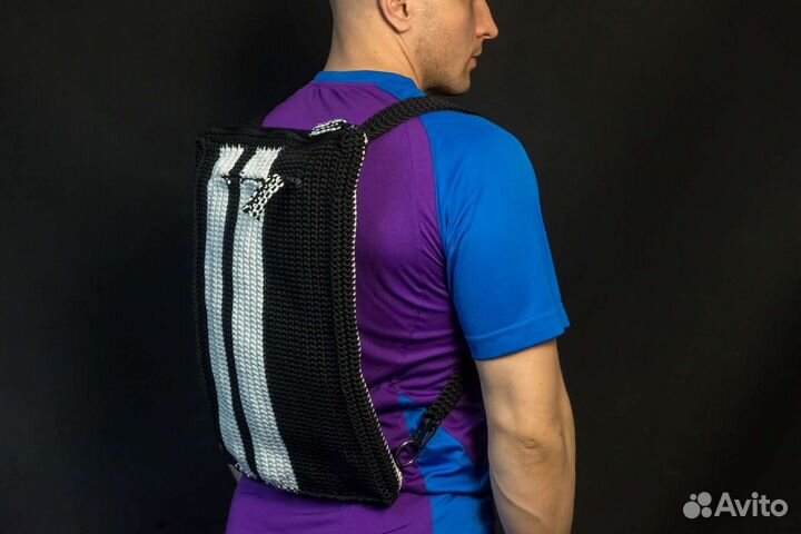 Стильный рюкзак чб