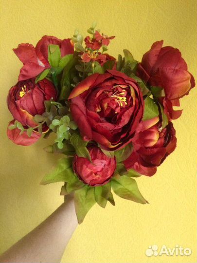 Искусственные цветы для декора