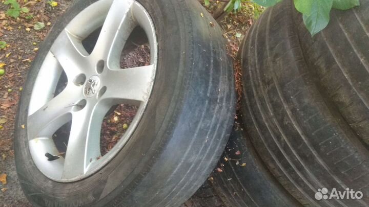 Колеса R17 Peugeot, Citroen в сборе с резиной, 5шт