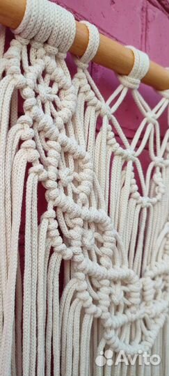 Настенное панно макраме