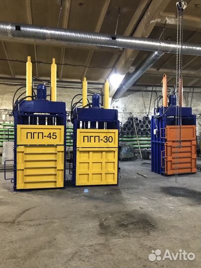 Новый макулатурный пресс пгп усилием 30 тонн