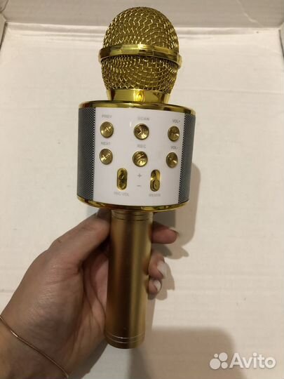Микрофон колонка караоке